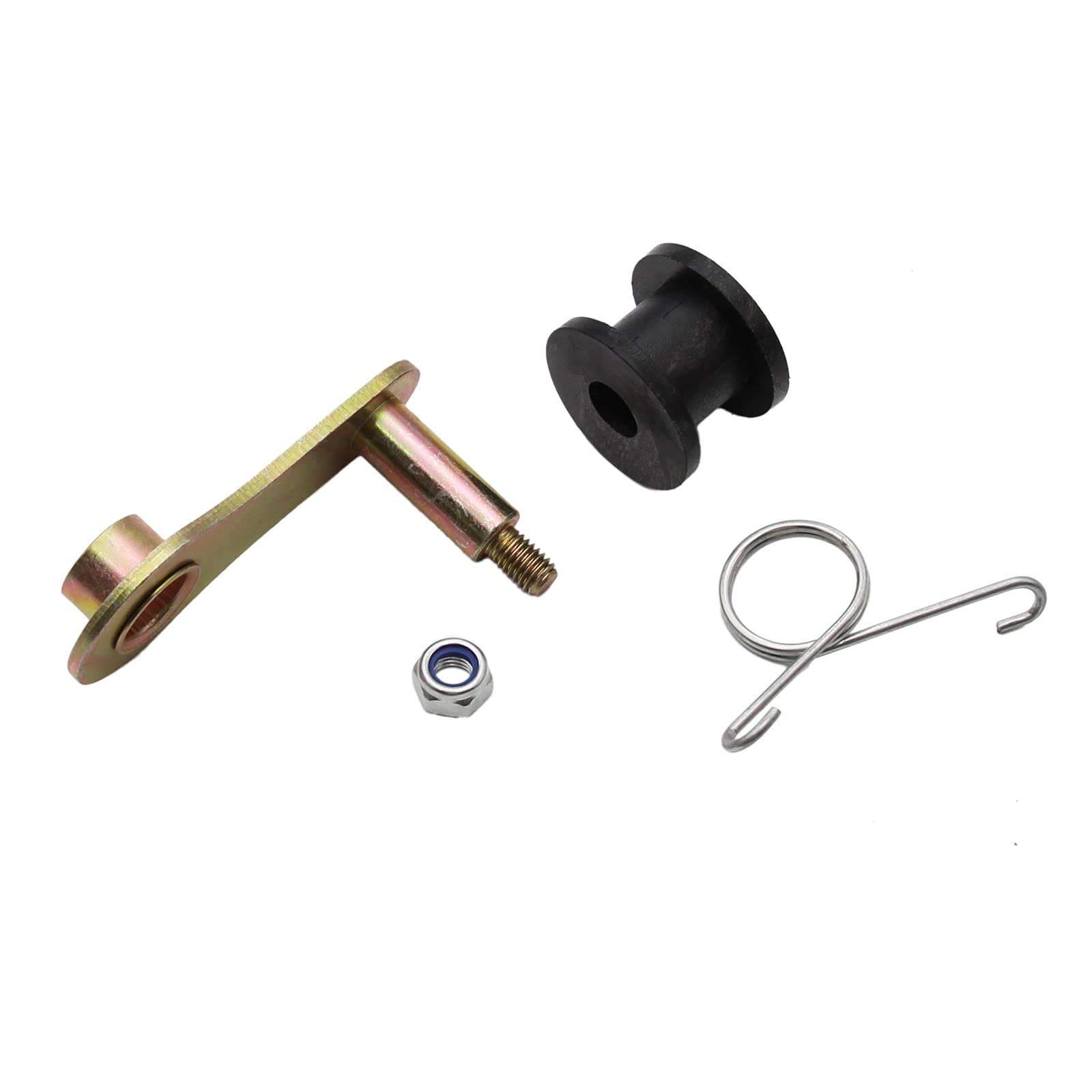 Chain Tensioner, PRO BAT, Heavy Duty Chain Roller Tensioner with Spring and Three Rollers Compatible with 110cc 125cc 140cc Dirt