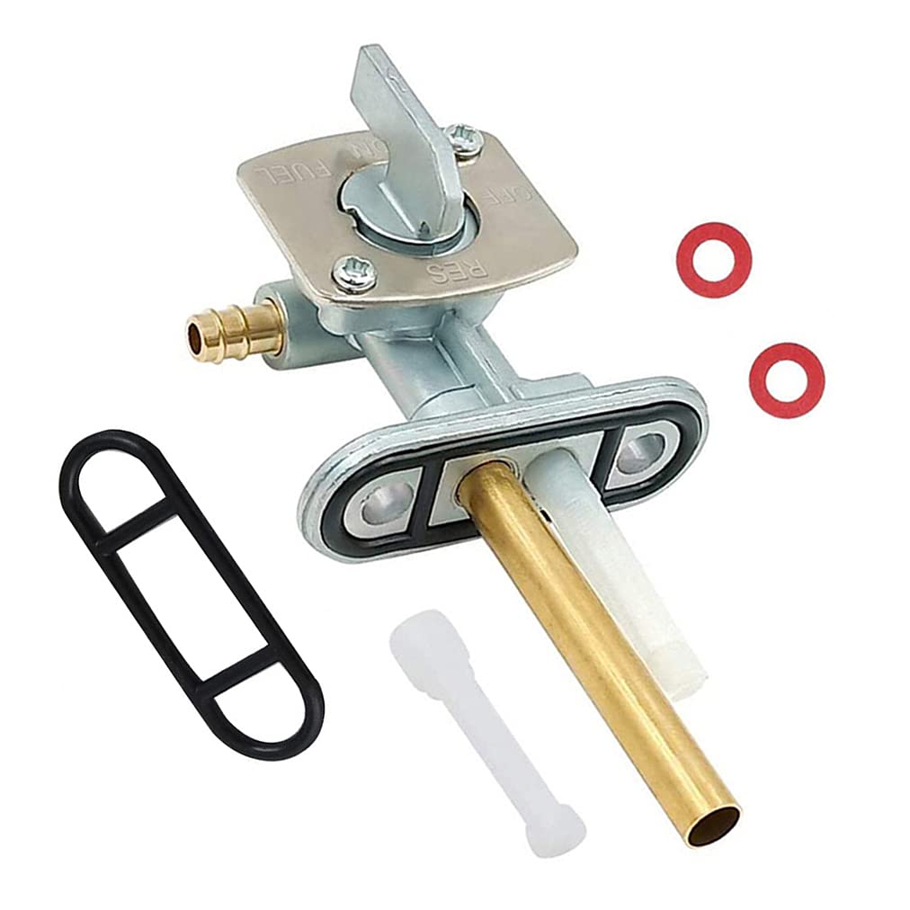 Earlyred Fuel Petcock Gas Tank Switch Valve Shutoff Compatible with Yamaha PW80 TTR TT-R 90 125 225 230 250 YFS200 YFM250 YFM350