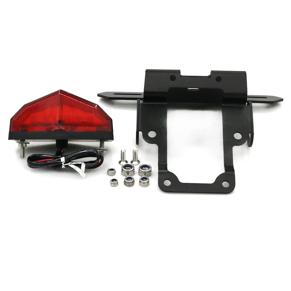 Crazy Sport License Plate Holder Led Brake Tail Light For Kawasaki Klx230R Klx230Sm Klx230 2021 2023 Klx230S Klx230Se 230 Klx 20