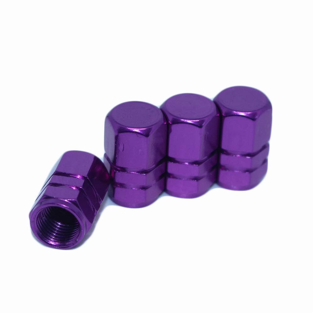 Replacemyparts Valve Stem Covers Caps Dustproof Airtight Seal Hexagon Design Outdoor All-Weather Leak-Proof Air Protection Light