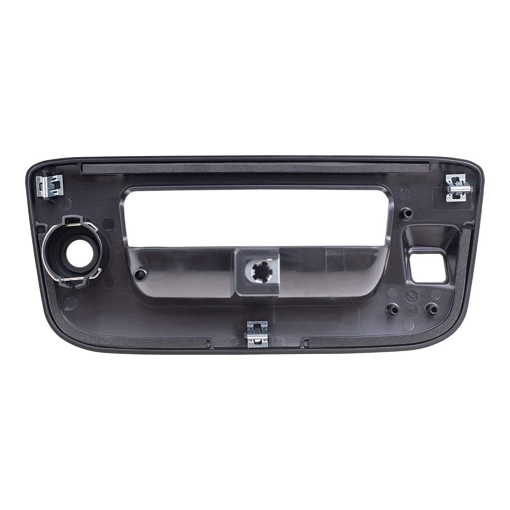 07-14 Silverado Sierra Pickup Tailgate Handle Trim Bezel Rear View Camera Hole