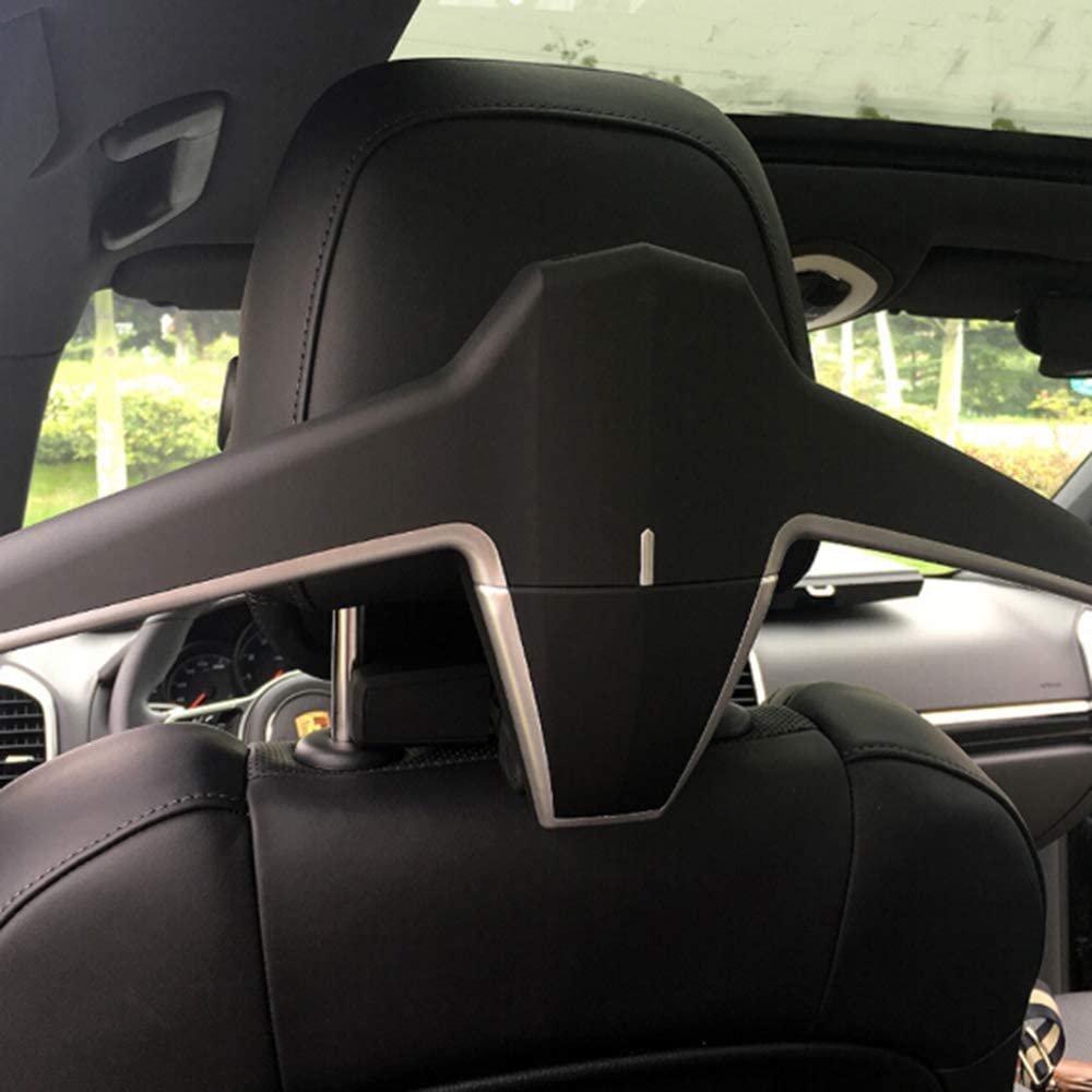 Ostin Car Back Seat Headrest Hanger for Coat Jacket Suit Clothes, MultiPurpose Storage Holder, Auto Back Seat Headrest Clothes 