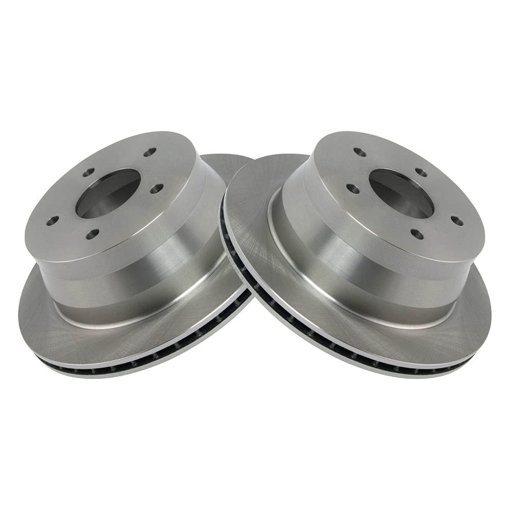 Trq Rear Brake Rotors Set Vented Compatible With 1997-2005 Chevrolet Blazer 1998-2004 S10 1997-2001 Gmc Jimmy Sonoma 1998-2000 I