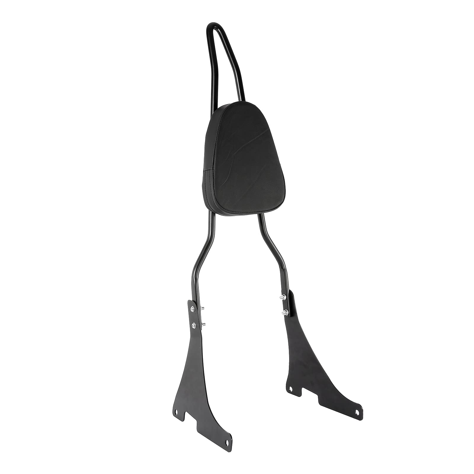 Innoglow Sissy Bar With Backrest Motorcycle Pu Backrest Passenger Pad Driver Rider Sissy Bar Fits For Harley Sportster Xl883 Xl1