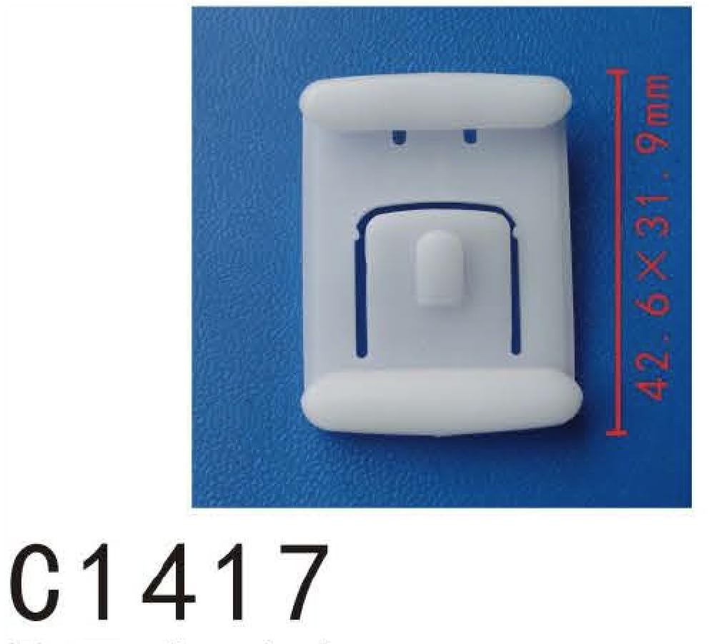 Autobahn88 Retainer Clip For Seat Runner Guide, Compatible With Volkswagen (Oem: A171881213B) (Pack Of 20)