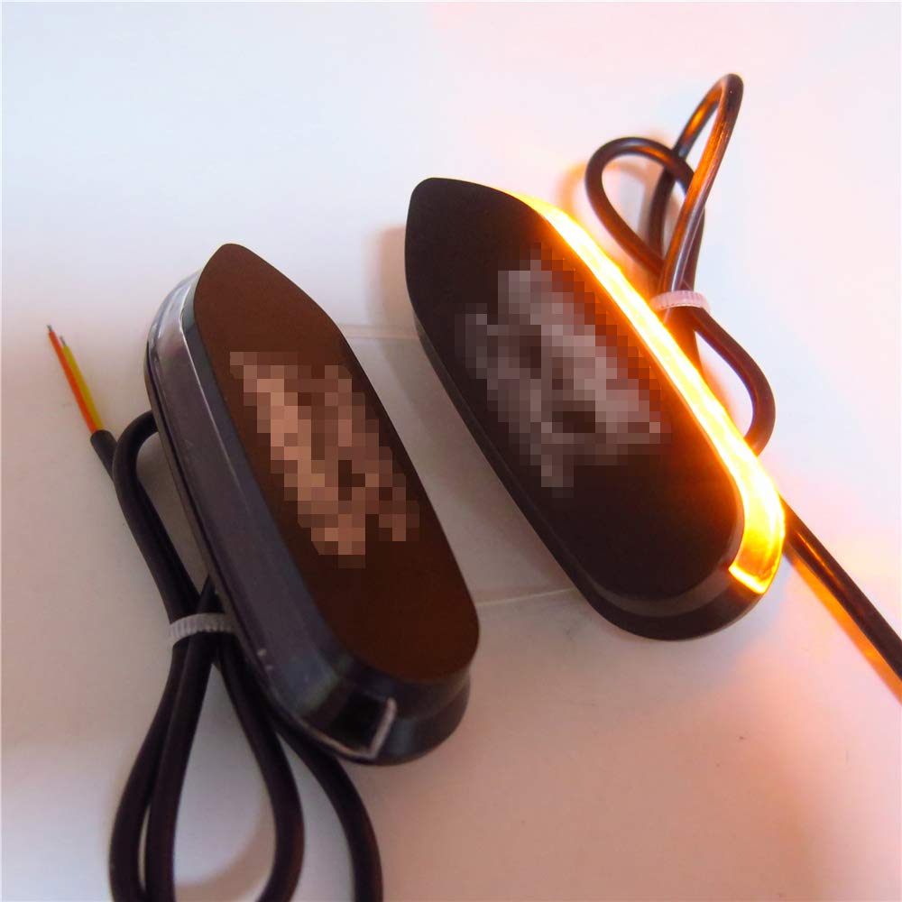 Smt- Led Amber Signal Mirror Block Off Base Plate Compatible With Suzuki Gsxr 600 750 1000 2006-2008 [P/N: Mt222-010A]