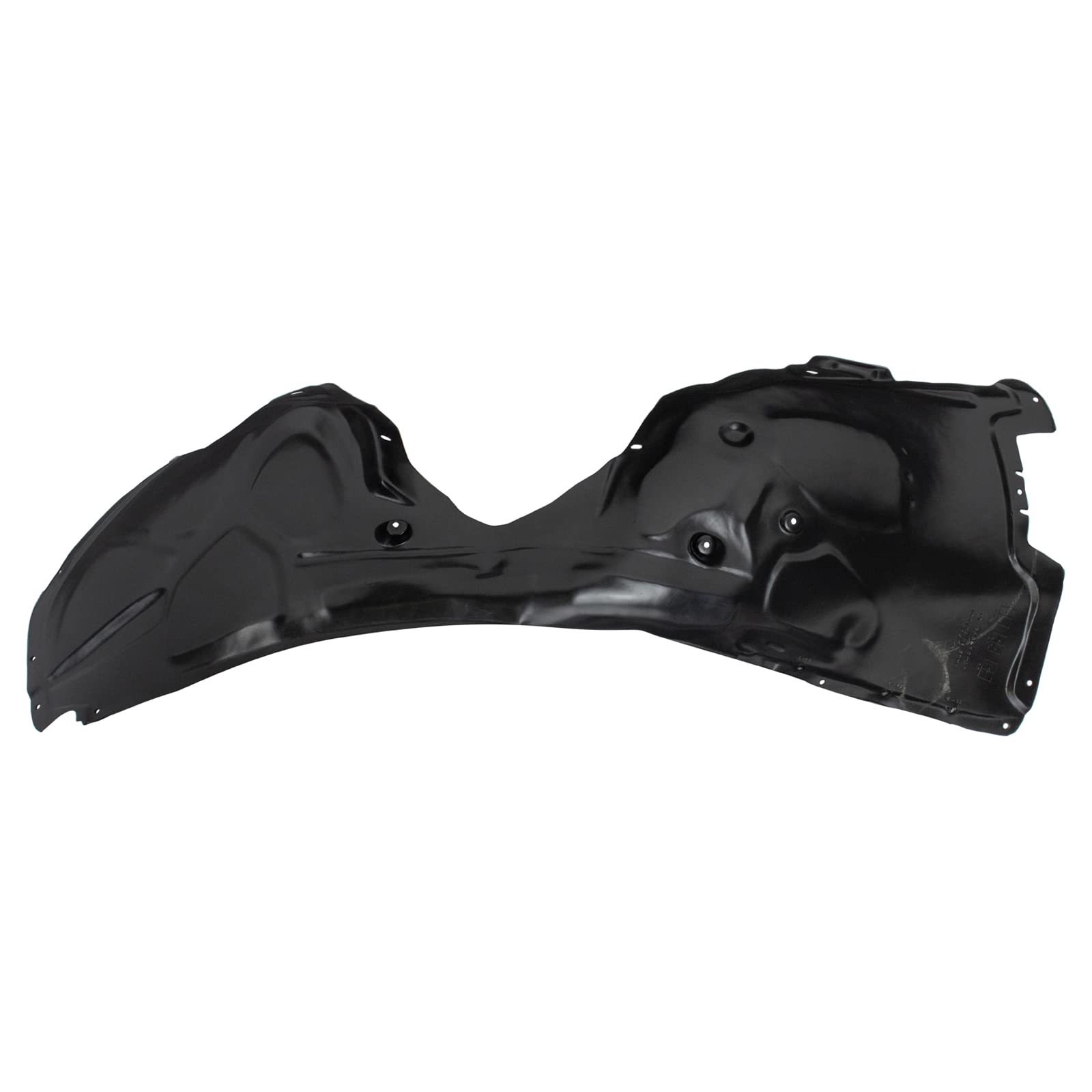 Trq Front Inner Fender Liner Set Compatible With 2011-2014 Dodge Charger Ch1248154 Ch1249154