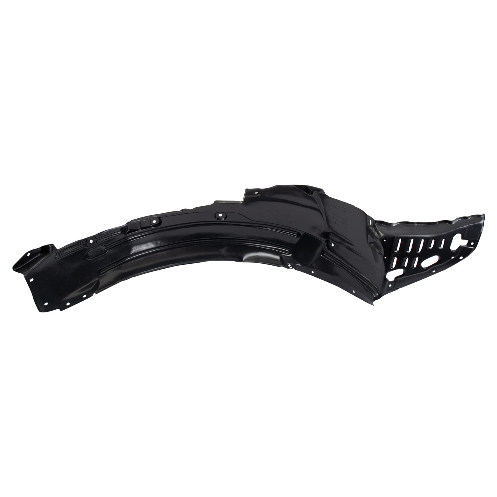 Trq Front Inner Fender Liner Set Compatible With 2009-2011 Acura Tl Ac1248125 Ac1249125