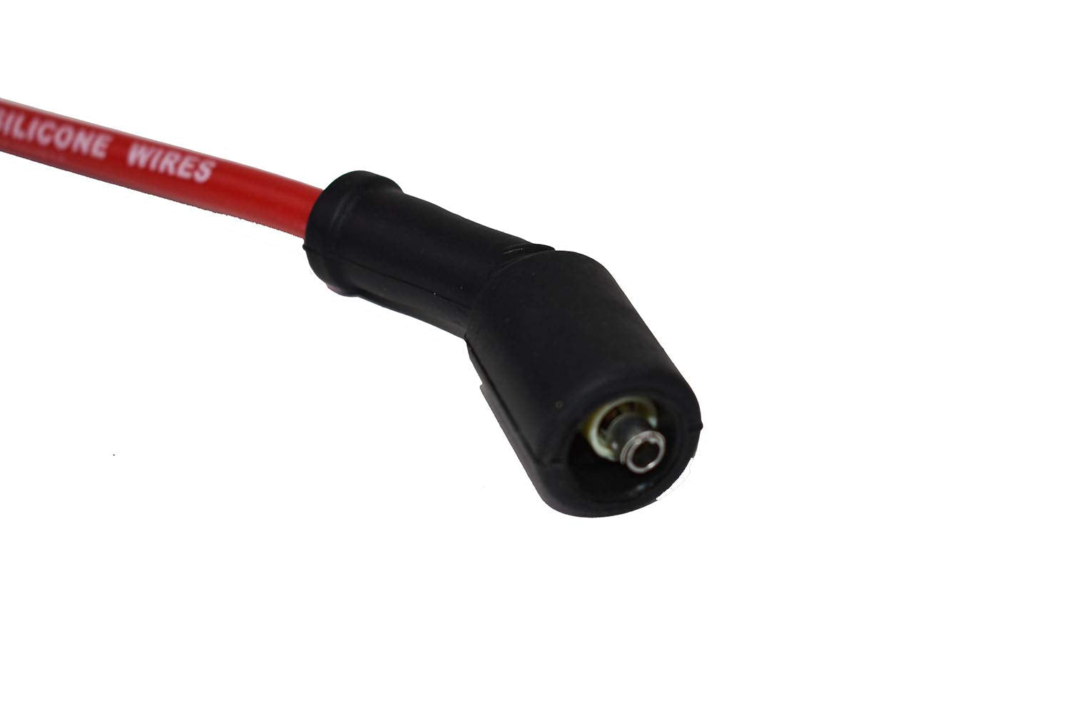 A-Team Performance - Silicone Spark Plug Wires Set - Compatible With Gmc Chevy Truck Suv 1999-2014 11' Vortec Ls Ls1 Ls2 Ls3 Ls6 Ls7 4.8L 5.3L 5.7L 6.0L 6.2L 7.0L Red 8.0Mm