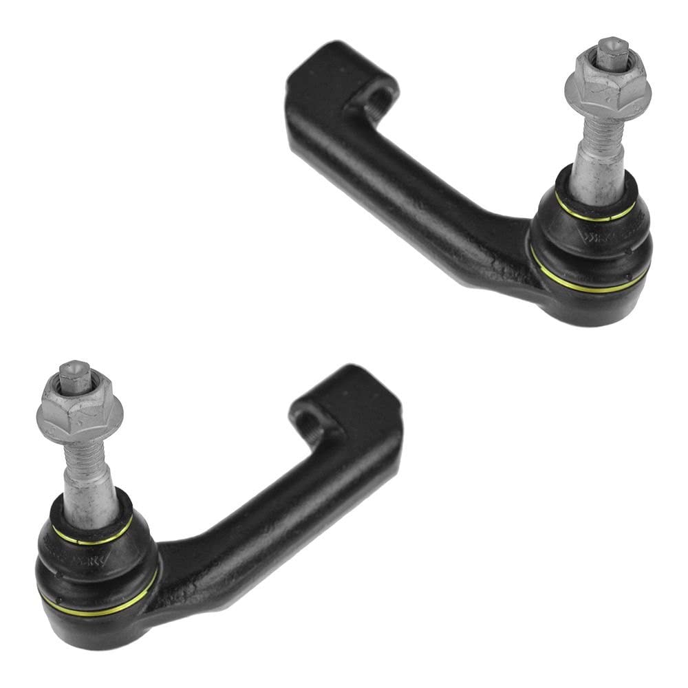 TRQ Front Outer Tie Rod Set Compatible with 2007-2022 Ford Expedition 2009-2020 F-150 Lincoln Navigator