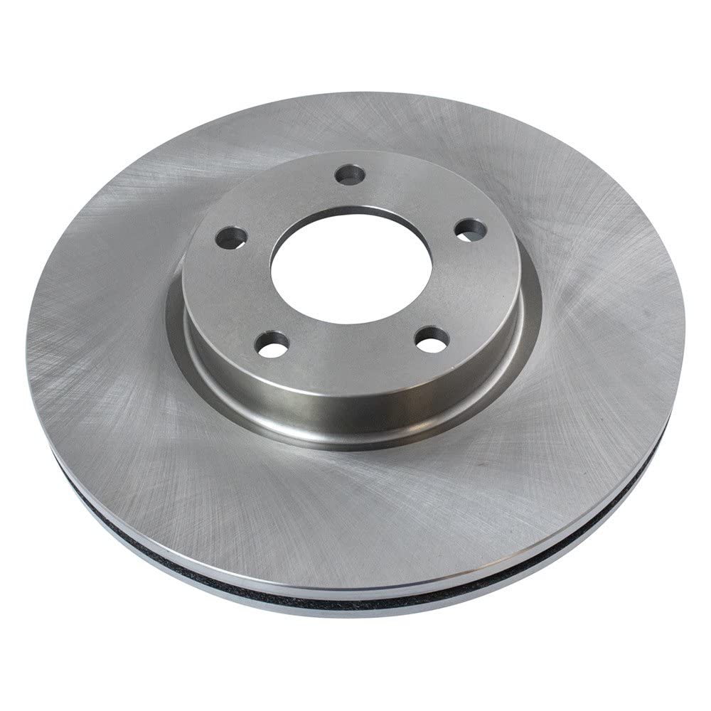 Trq Front Brake Rotors Set Vented Compatible With 2004-2013 Mazda 3 2006-2015 5