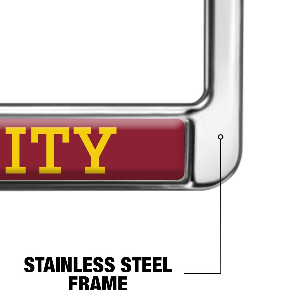 Calvin University Alumni Full Size Standard License Plate Metal Frame