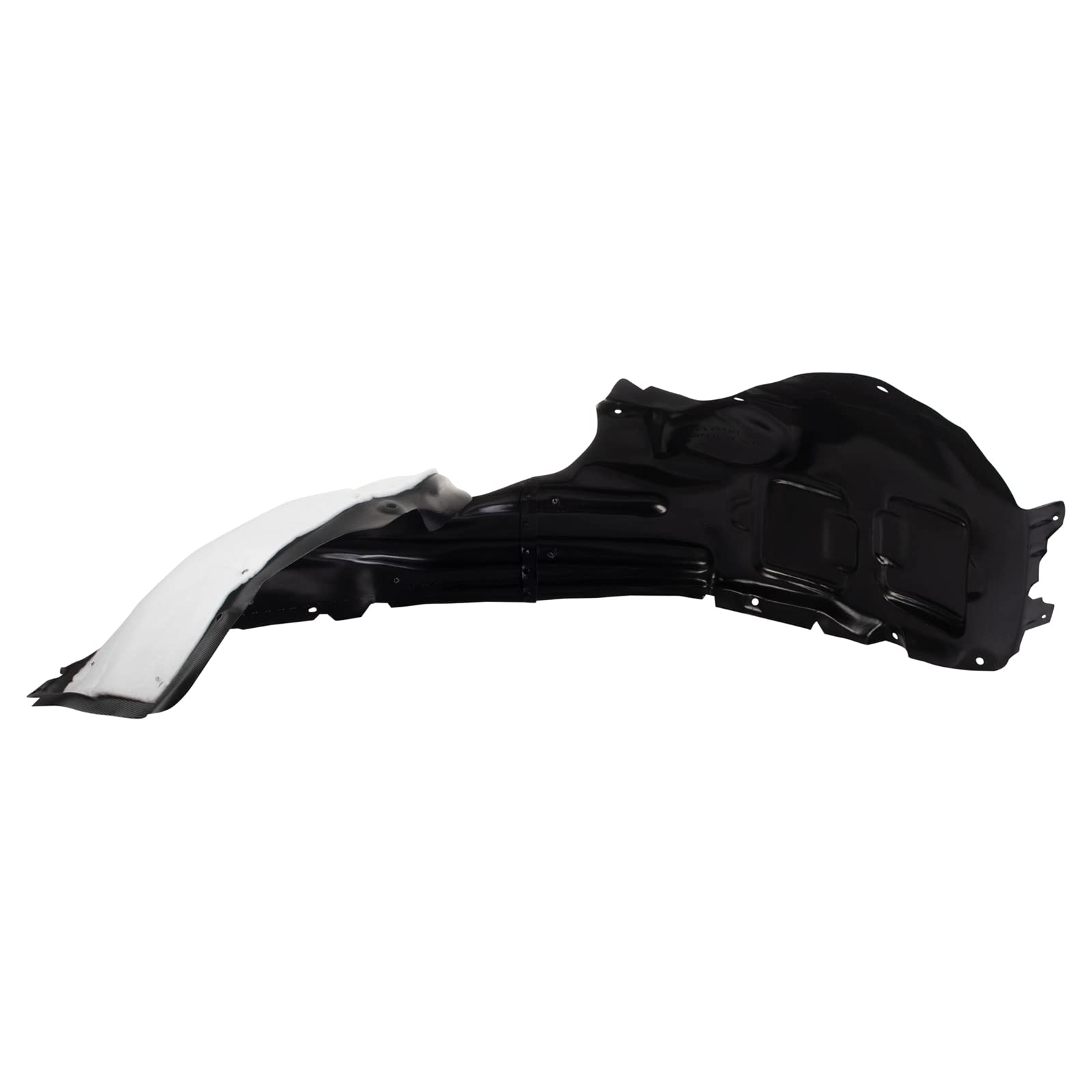 Trq Inner Fender Liner Set Compatible With 2016-2017 Jeep Cherokee Ch1248182 Ch1249162