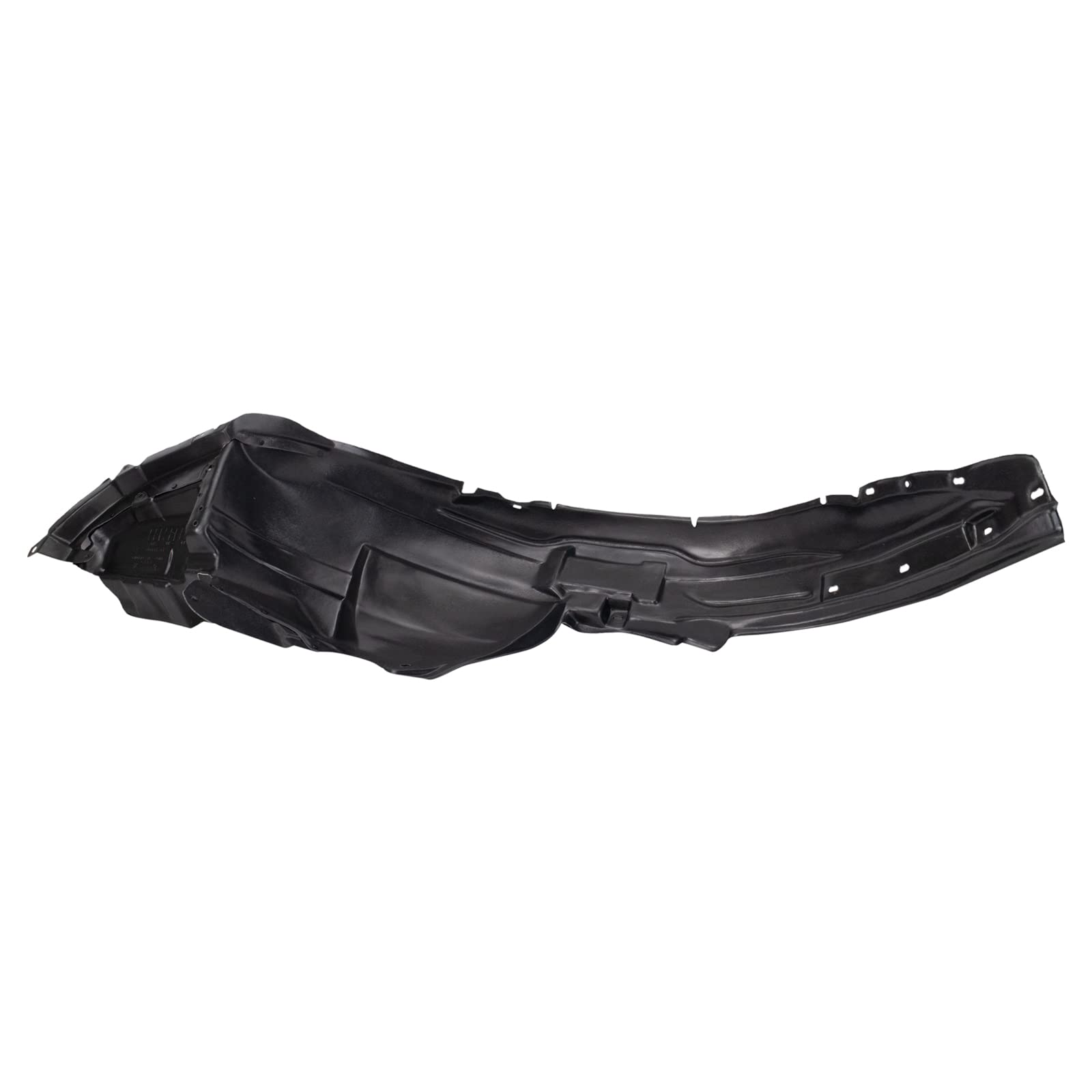 Trq Inner Fender Liner Set Compatible With 2007-2008 Subaru Forester Su1248113 Su1249113