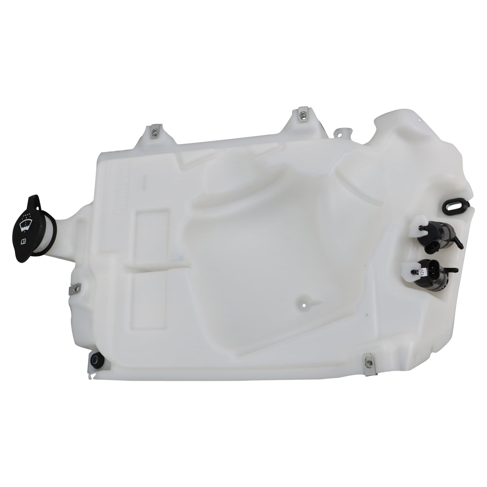 Trq Windshield Washer Reservoir Compatible With 2004-2006 Buick Rainier 2006 Chevrolet Trailblazer 2005-2006 Gmc Envoy Saab 9-7X