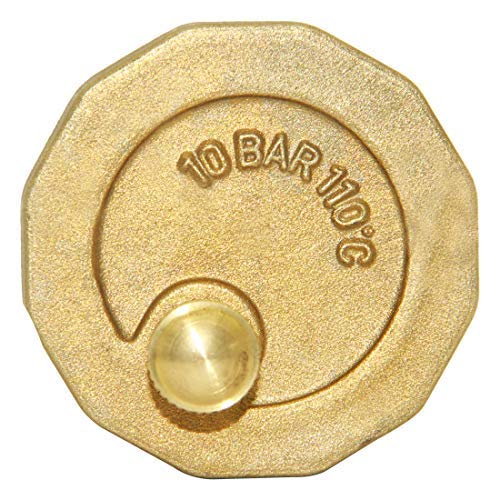 Beduan Brass 10500-Ve Automatic Float Valve, 3/8'' Male Thread Air Release Valve Air Bleeder Valve Vent Valve
