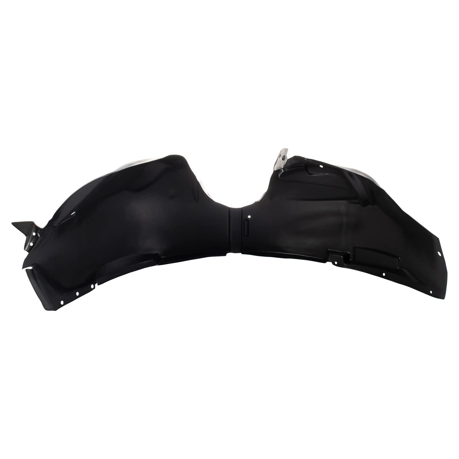 Trq Front Inner Fender Liner Set Compatible With 2009-2019 Ford Flex Fo1248139 Fo1249139