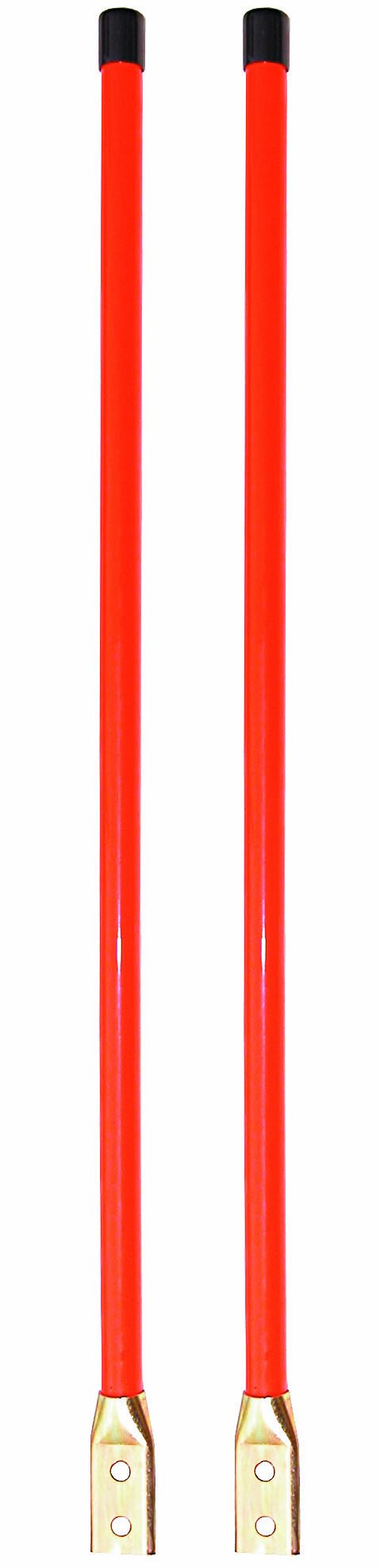 Buyers Products 1308105 Fluorescent Nylon Orange Guide Kit, 3/4 X 28, Bolt-On, Aftermarket Snow Plow Blade Marking Guide Kit, Bu