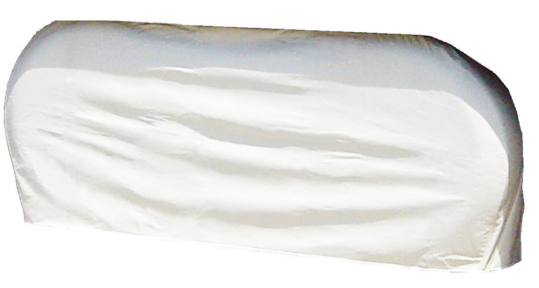 Adco 3923 White Double Axle Tyre Gard Wheel Cover, 27 Inch To 29 Inch, White