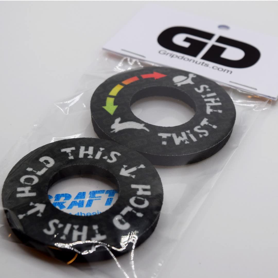 GripDonuts.com MX Grip Donuts for Dirt Bike Motorcycle BMX - Turtle vs Hare