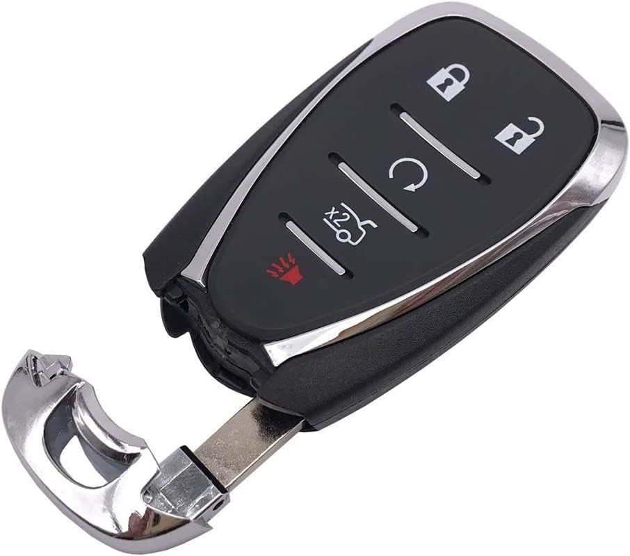 Horande Replacement Key Fob Cover fit for Chevy Malibu Cruze Camaro Equinox Blazer Keyless Entry Key Fob Shell (5 Buttons)