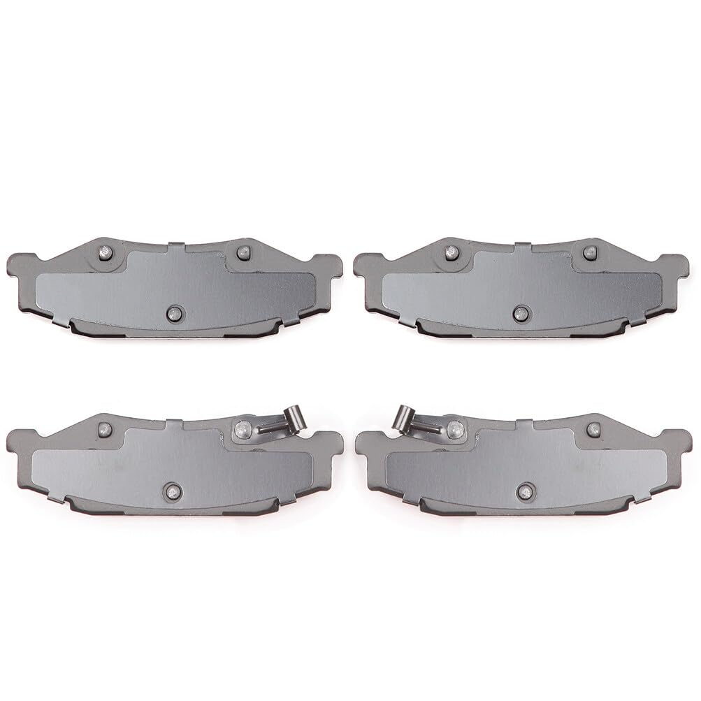 Cciyu D732 Rear Semi-Metallic Disc Brake Pads Kit For Cadillac Xlr 2004-2009,For Chevrolet Corvette 1997-2004 2006-2013 4Pcs