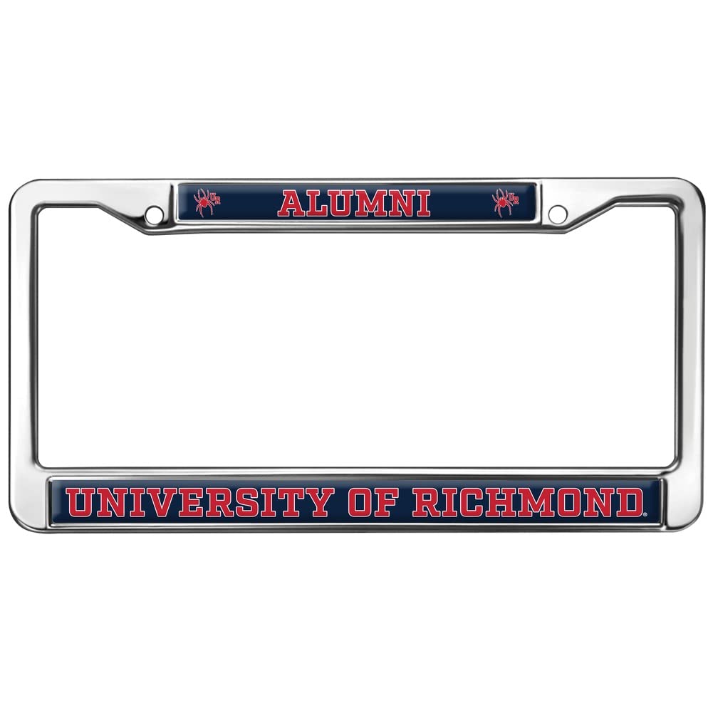 University of Richmond Alumni Logo Full Size Standard License Plate Metal Frame