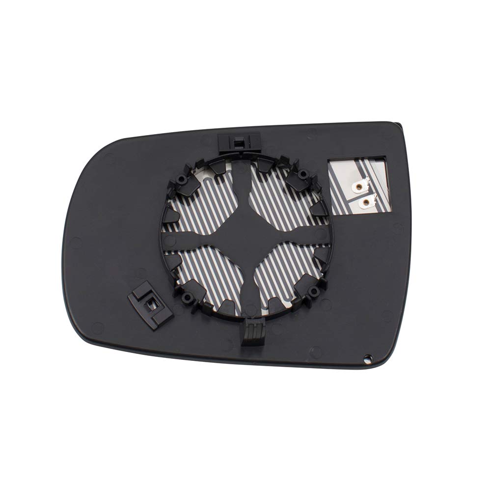 Brock Replacement Drivers Side View Mirror Glass & Base Heated Left Replacement For 11-15 Sorento 876111U100 876111U200