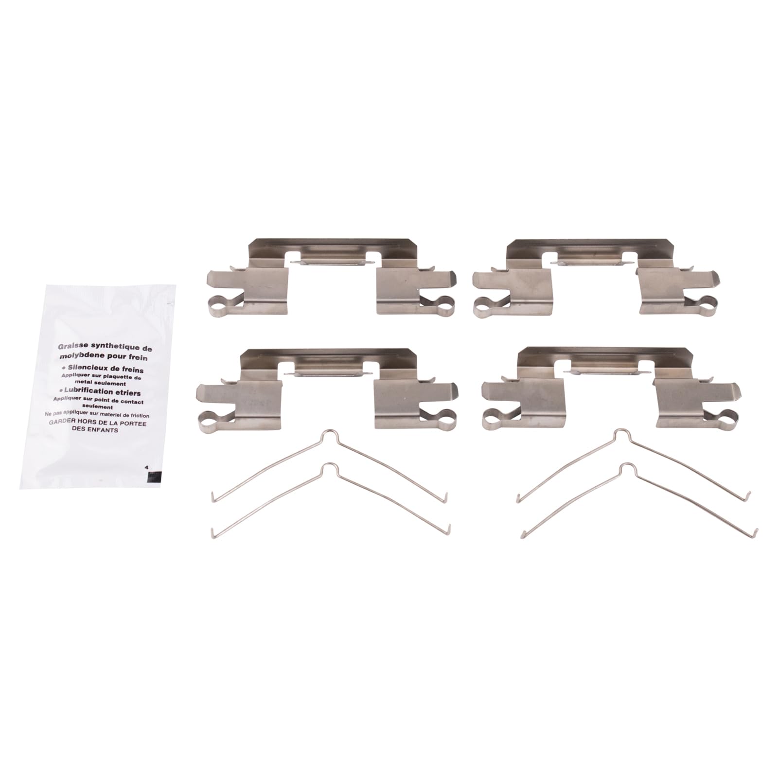 TRQ Front Brake Pads Ceramic Compatible with 2015-2018 Chevrolet City Express 2005-2022 Nissan Frontier 2011-2014 LEAF 2013-2021