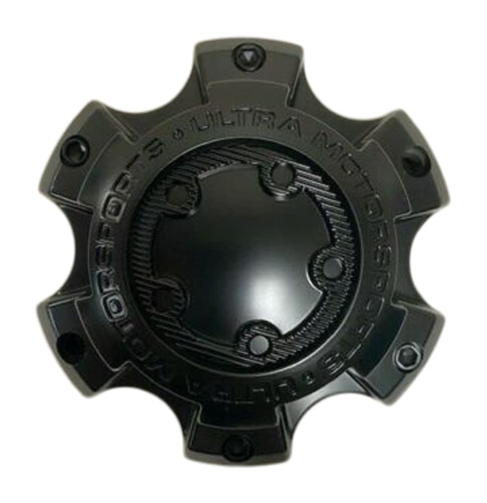 Ultra Wheel C800805 89-9865 6 Lug Black Center Cap 232 233 237 238P