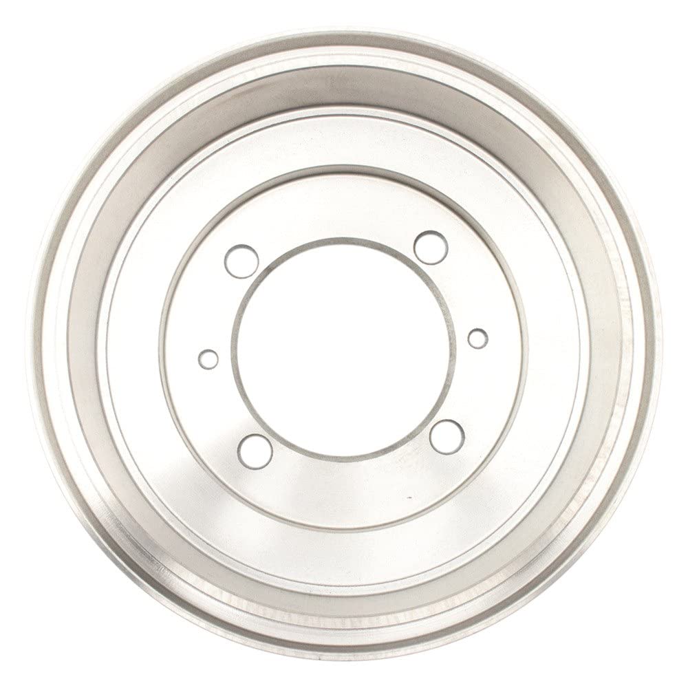Trq Rear Brake Drum Pair Set Compatible With 2002-2007 Mitsubishi Lancer/Models With 15 Inch Wheel