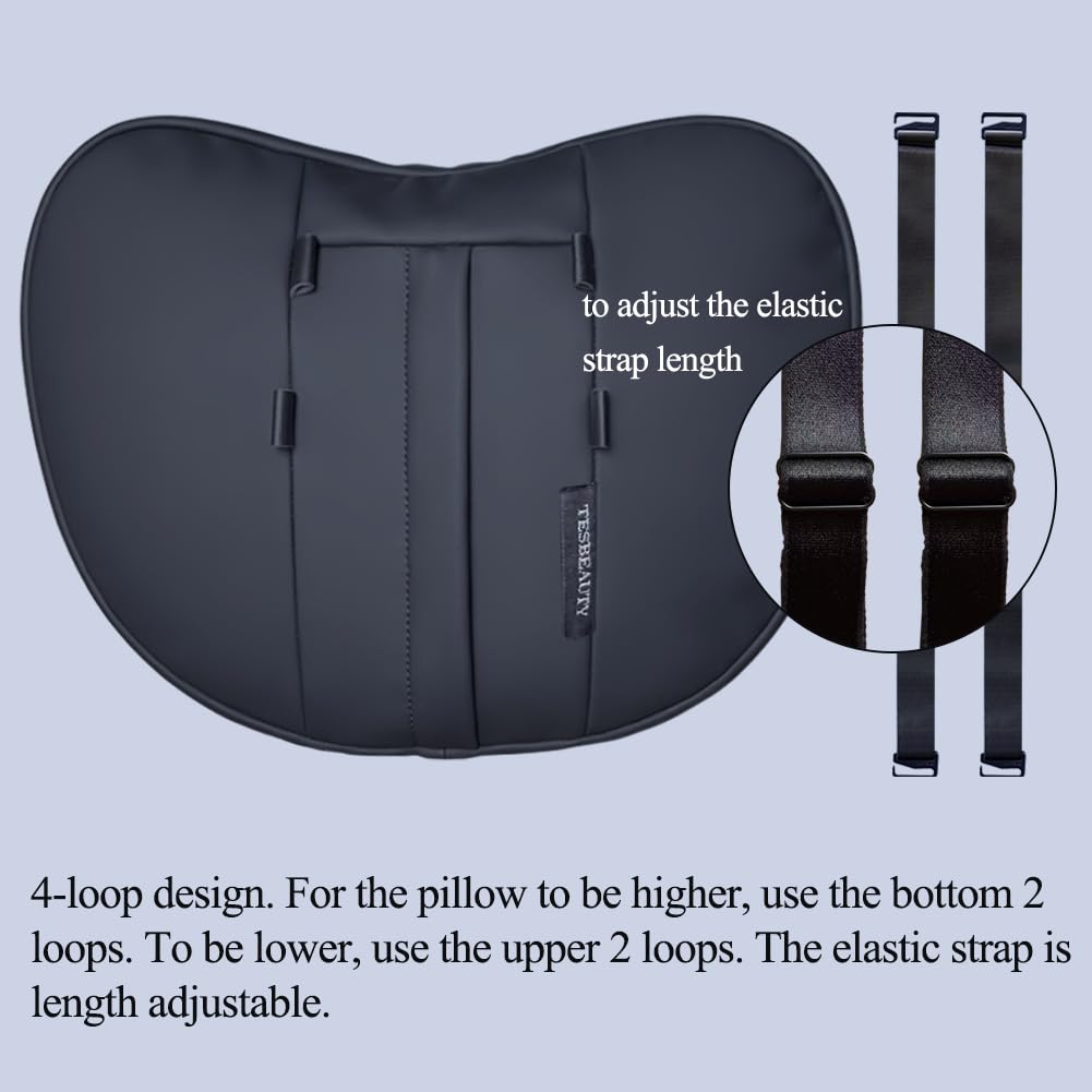 Tanola Tesbeauty Tesla Seat Headrest Pillow 2 Packs Tesla Neck Pillow Uniquely Designed For Tesla Model Y3 Neck Support Cushion