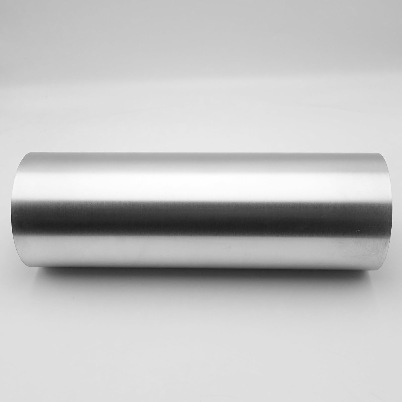 Ac Performance 5'' (127Mm) Od Straight Aluminum Intercooler Pipe Air Intake Tube, Brushed Finish