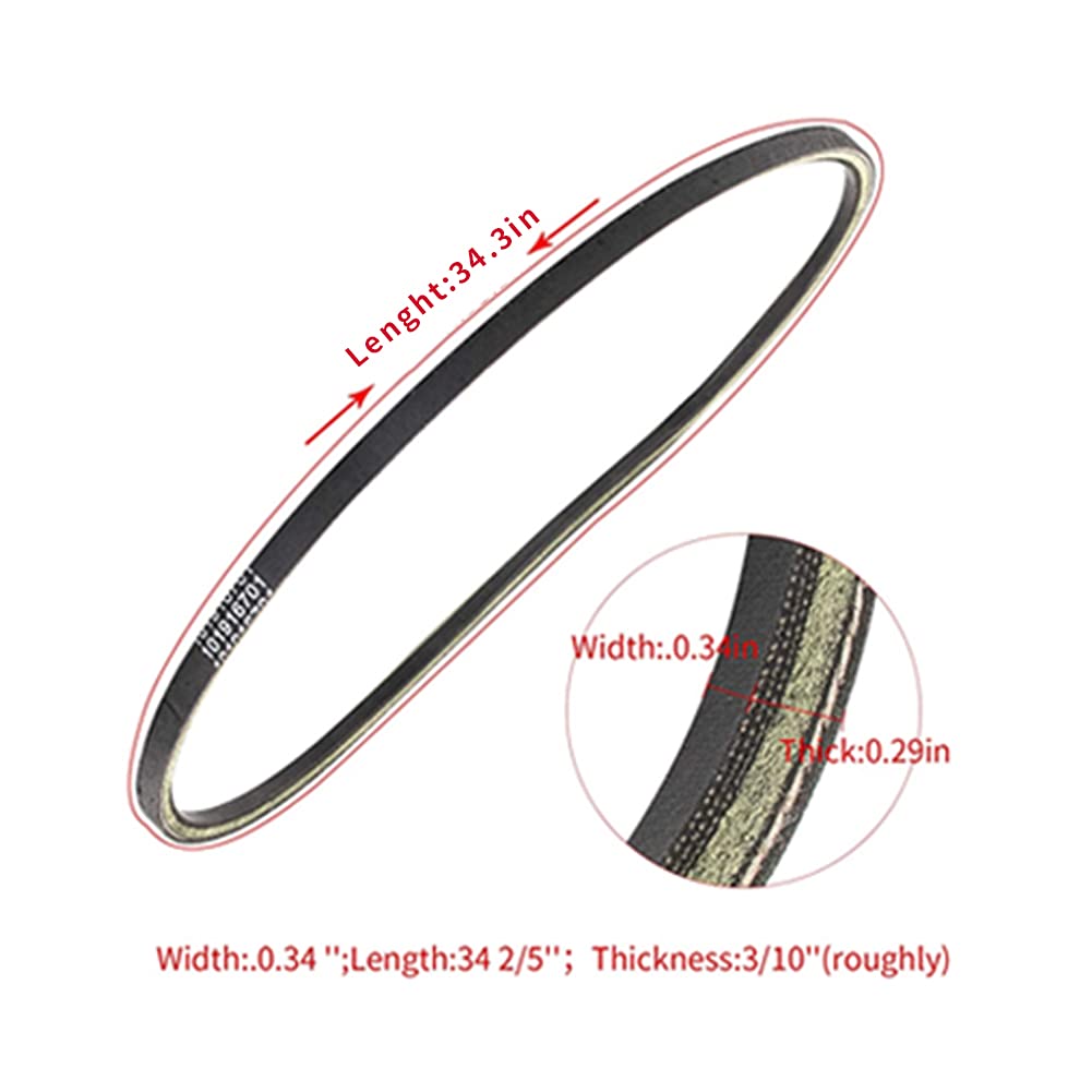 Drive-Up 1016203 101916701 Starter Generator And Drive Belt Kit For Club Car Ds Precedent Golf Cart