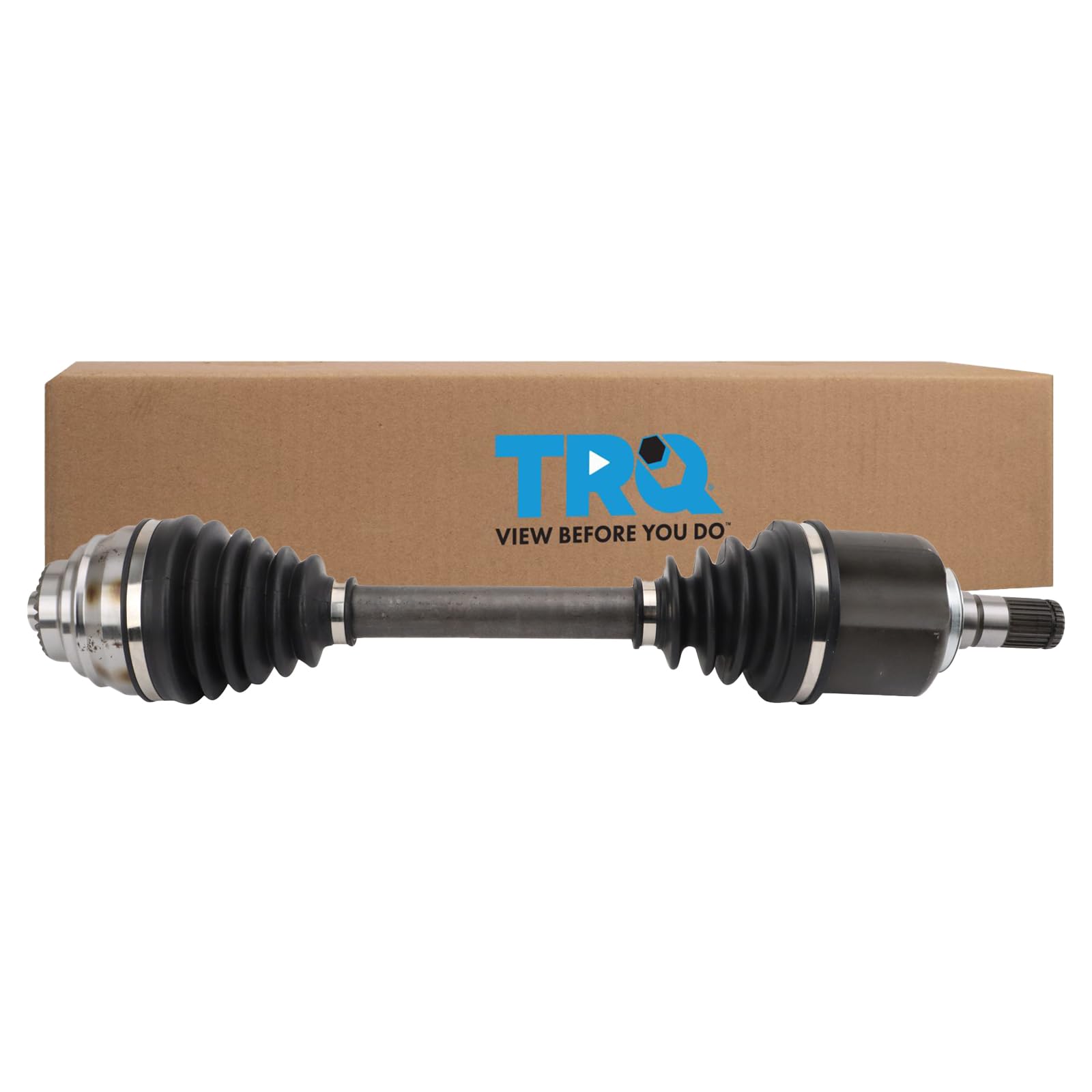 Trq Front Left Cv Axle Shaft Assembly Drivers Side Compatible With 2016-2019 Bmw X1 2018-2020 X2 2017-2019 Mini Cooper Clubman C
