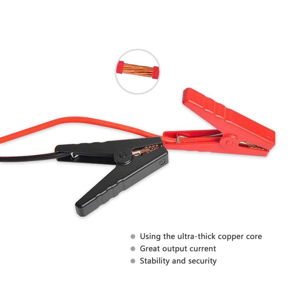 TPF Booster Jumper Cables Automotive Replacement Battery Jumper Cables Jump Starter EC5 Connector Emergency Jumper Cable Alligat