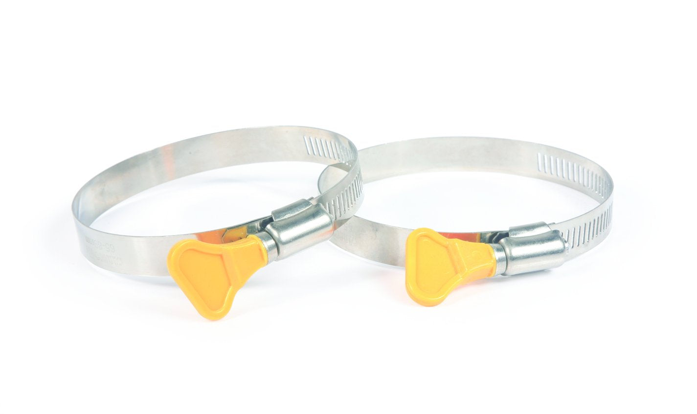 Camco 39553 Rv Sewer Hose 3'' Twist-It Clamps - Pack Of 2