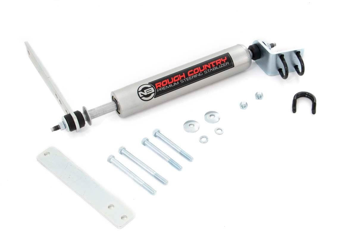 Rough Country N3 Steering Stabilizer for 1980-1998 Bronco/F-150/F-250-8734230