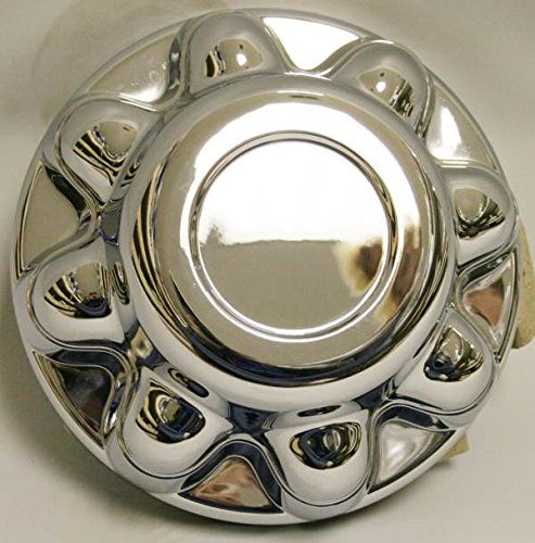 Set Of 4 - Phoenix Qt765Chn-X4, Eight 13/16'' Lug Nuts On 6.5'' Bc, 16'' Wheel Abs Chrome Plated Hub Cover, Hub Cap For 16'' Tra