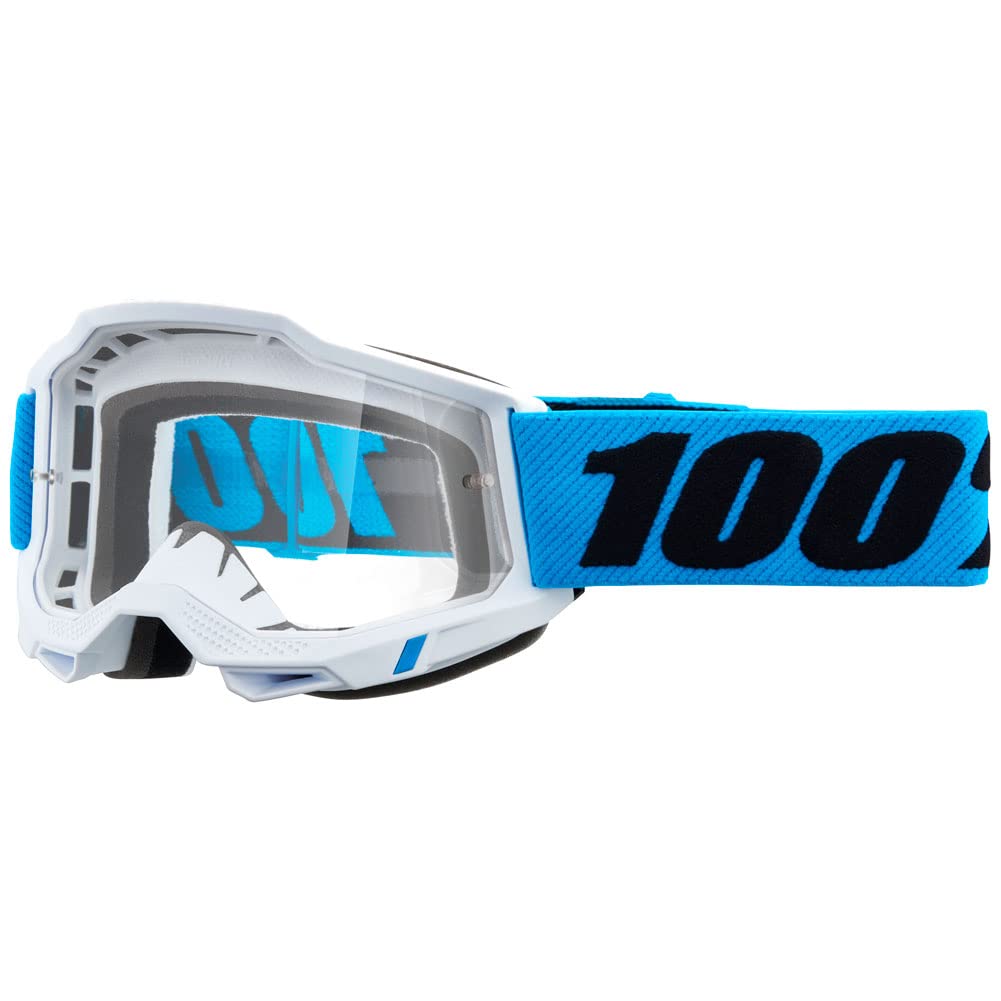 100% Accuri 2 Motocross & Mountain Biking Adult Goggles (Novel - Clear Lens)