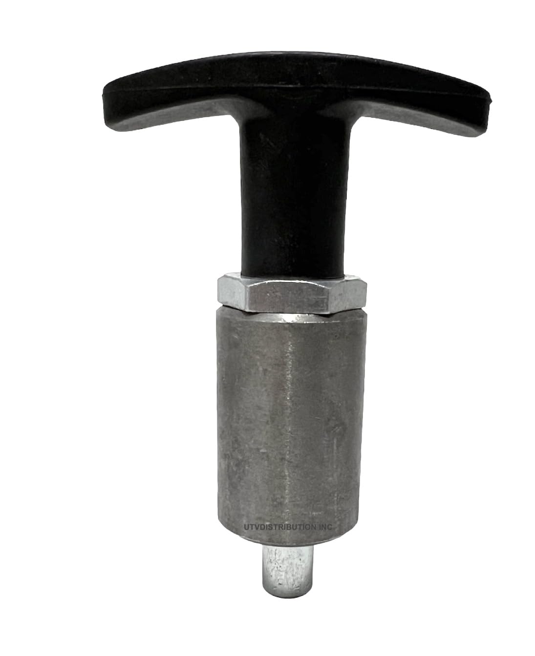 T Handle Spring Loaded Pull Pin /Pop Pin 3/8'' Shank Curve Handle