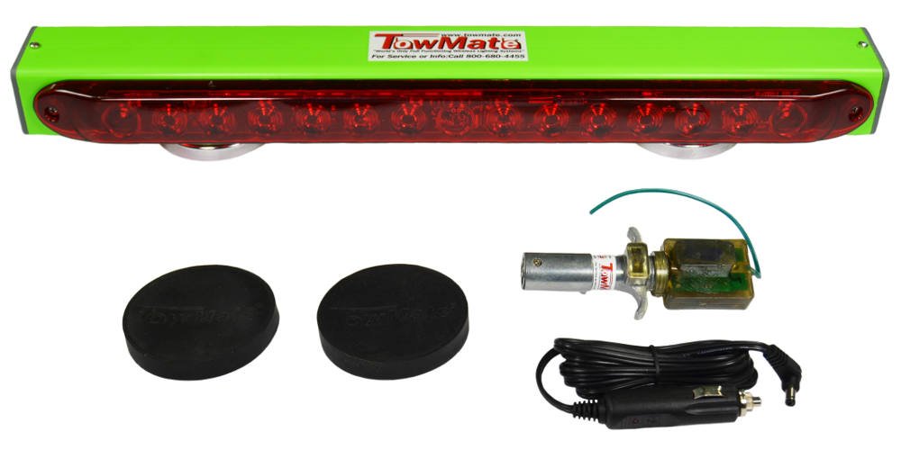 22 Lime Light Wireless Tow Light Bar With 4 Pin Flat Transmitter