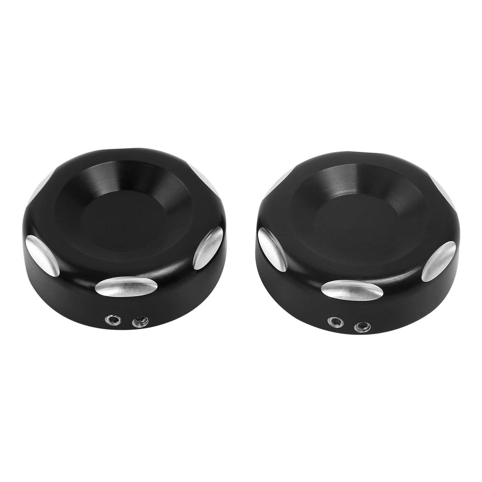 WOWTK Upper Fork Stem Covers for Harley Softail Standard, Street Bob and Low Rider 2018-2021,Dyna Fat Bob Low Rider 2011-2021,Sp