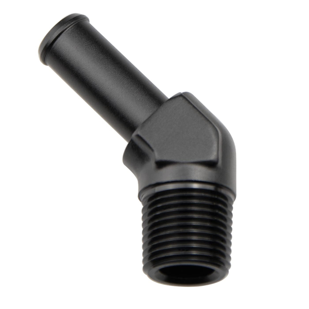 KRD PERFORMANCE Aluminum 45 Degree 1/8 NPT Male to 5/16(7.9mm) Hose Barb Push On WBCARB0BYD969BK