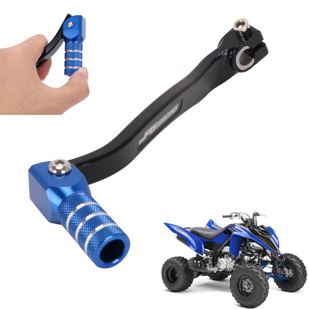 Jfg Racing Motorcycle Folding Gear Shifter Shift Lever Pedal Cnc For Raptor 700 2013-2021 Raptor 700R 2013-2021 Raptor700 Atv Bl