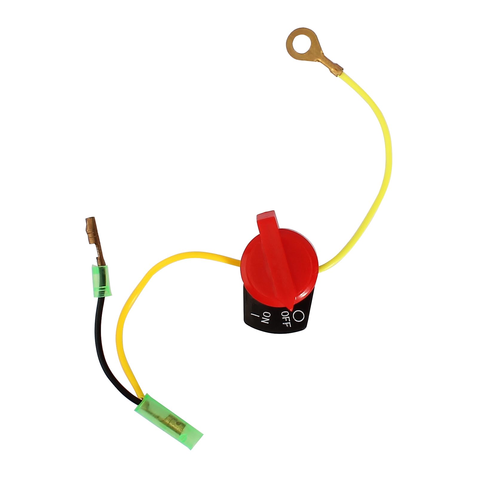 QAZAKY On/Off Engine Stop Kill Switch Control Compatible with GX110 GX120 GX160 GX200 GX240 GX270 GX340 GX390 ED1000 EZ1400 EG14