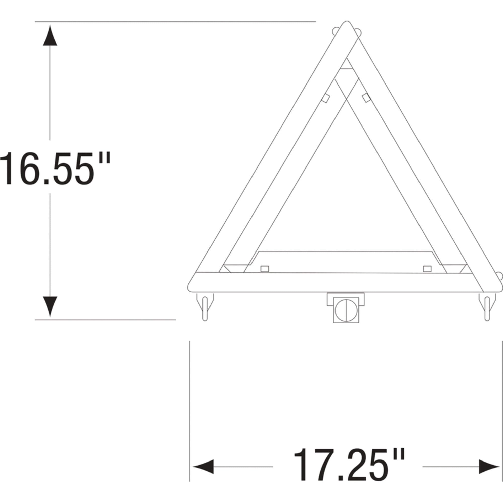 Deflecto Early Warning Triangle Kit