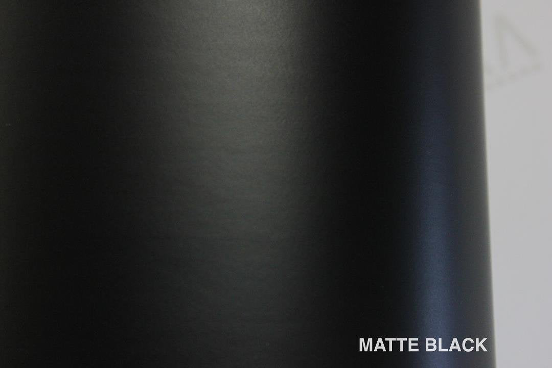 Vvivid Matte Black Vinyl Wrap Adhesive Film Air Release Decal Sheet (300 Inch X 60 Inch)