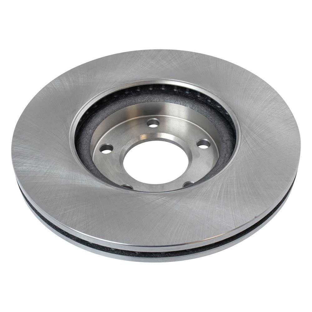 Trq Front Brake Rotors Set Vented Compatible With 2004-2013 Mazda 3 2006-2015 5