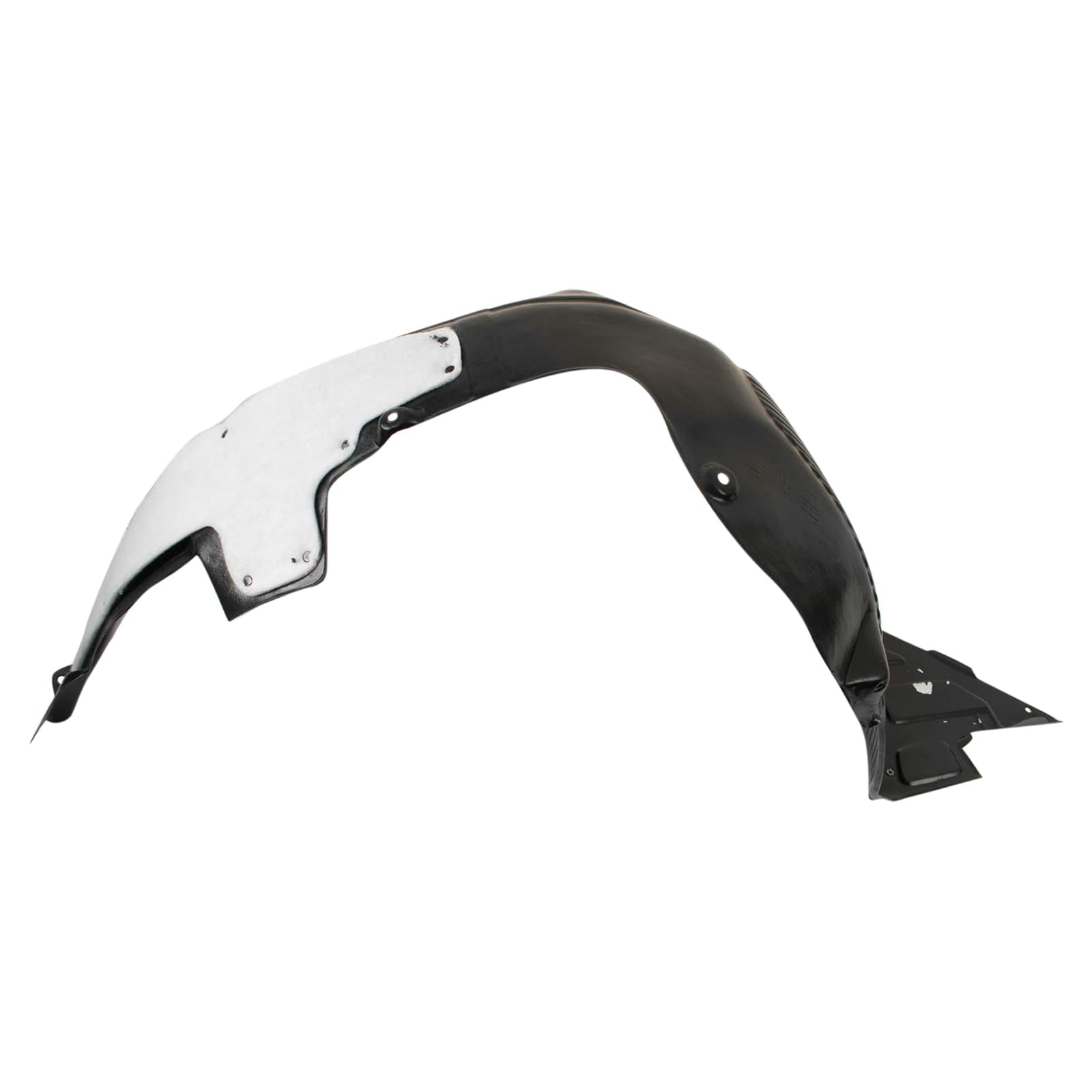 Trq Front Inner Fender Liner Set Compatible With 2014-2016 Kia Forte Forte5 Ki1248122 Ki1249122